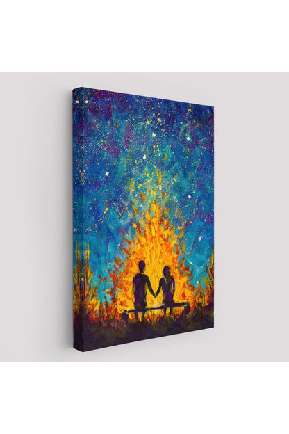 Nevruz Ateşini İzleyen Aşıklar Tablosu-5995