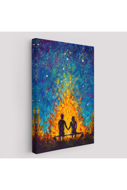 Nevruz Ateşini İzleyen Aşıklar Tablosu-5995