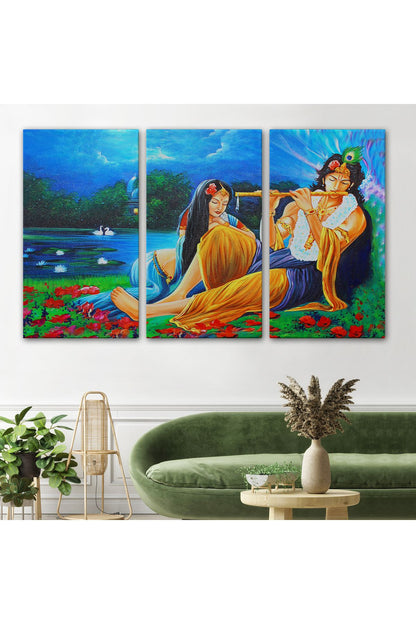 Hindistanlı Aşıklar Dekoratif Duvar tablosu-3472