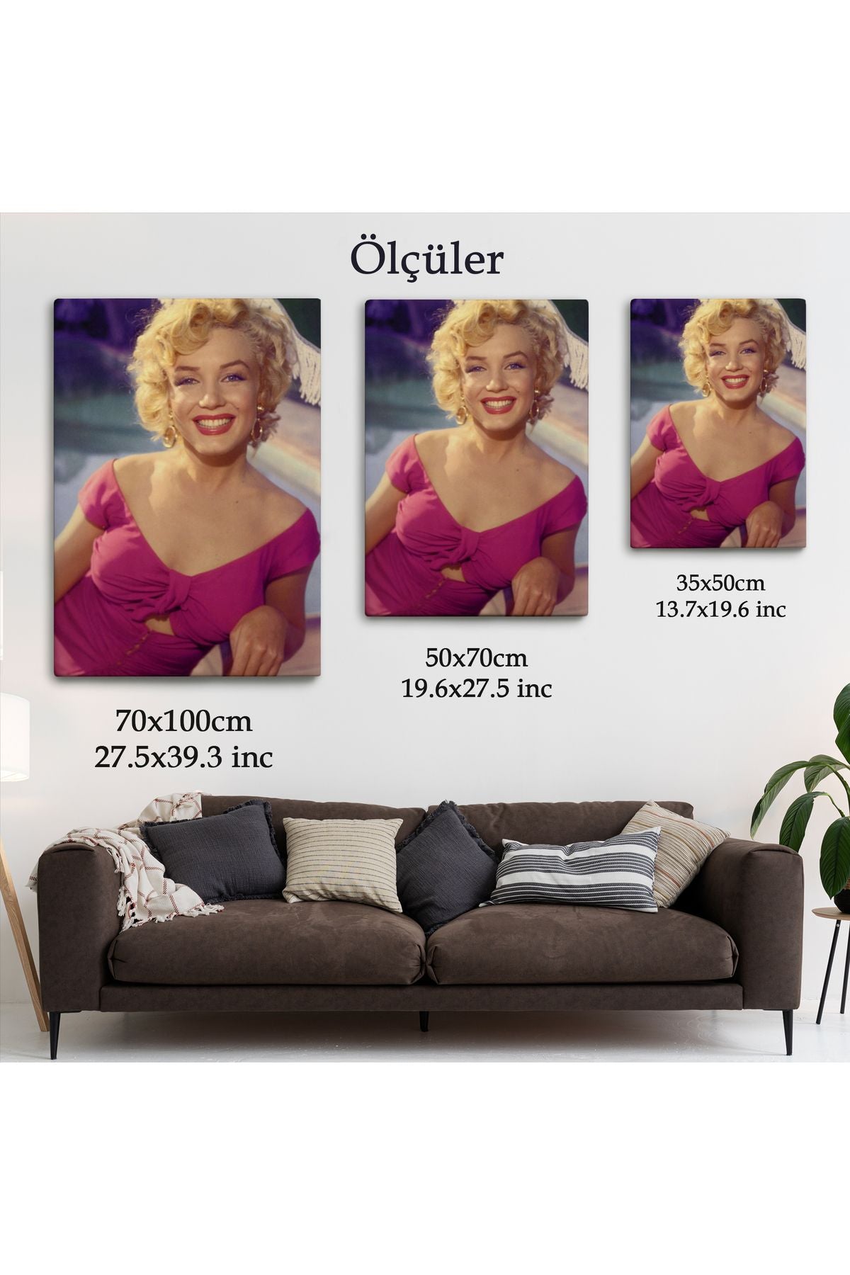 Marilyn Monroe Dekoratif Duvar Tablosu-6150