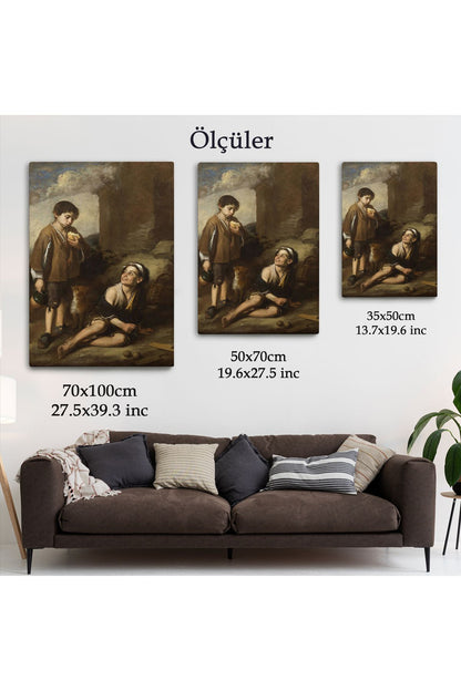 Bartolomé Esteban Murillo'nun Argolla Oyununa Davet Tablosu-6290