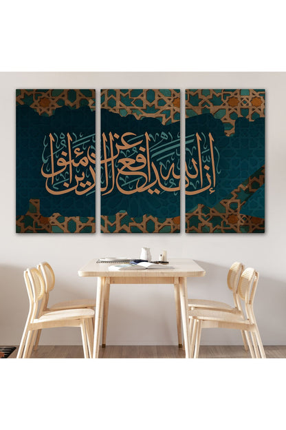 Rabbim, Ben Nefsime Zulmettim, Beni Bağışla (Kasas Suresi 16.Ayet) Tablo-3389