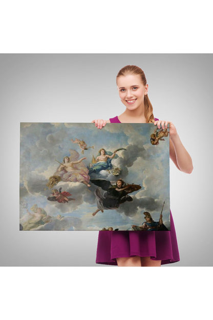 Yeryüzü ve Gökyüzü Duvar Tablosu-6581