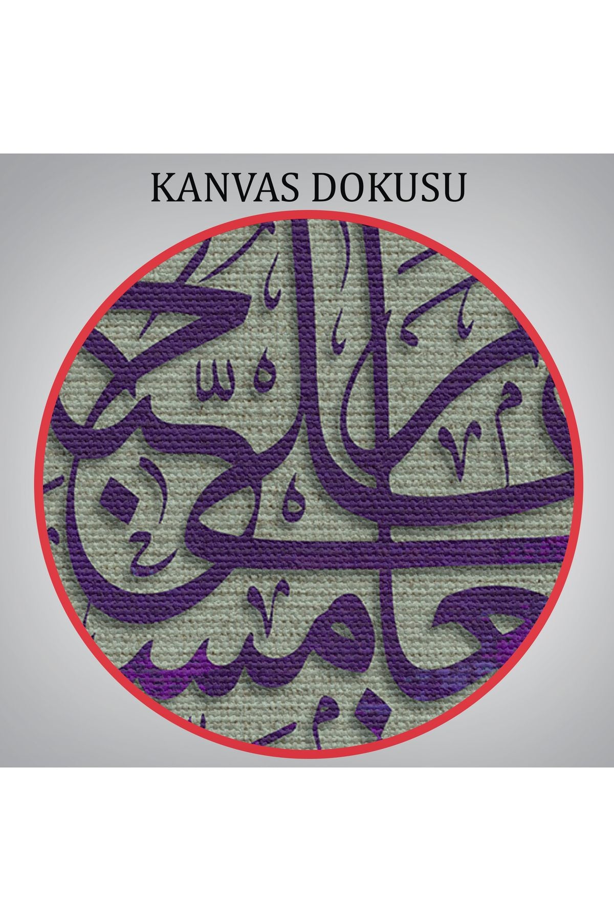 Yoksul ve Yetim ile Yemeğini Paylaşırlar İnsan Suresi 8. Ayet Yazılı Kanvas Tablo-3372