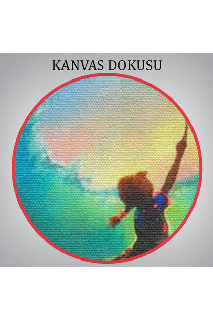 Özel Tasarım, Dekortif BaskıAşk Kurtarır Tablosu -6650