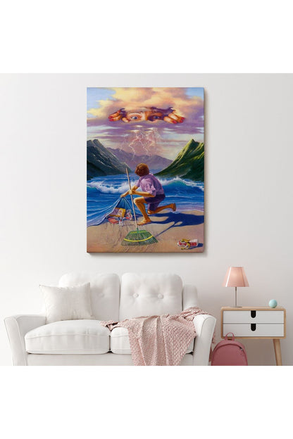 Çevre Temizliği Temalı Duvar Tablosu-6075