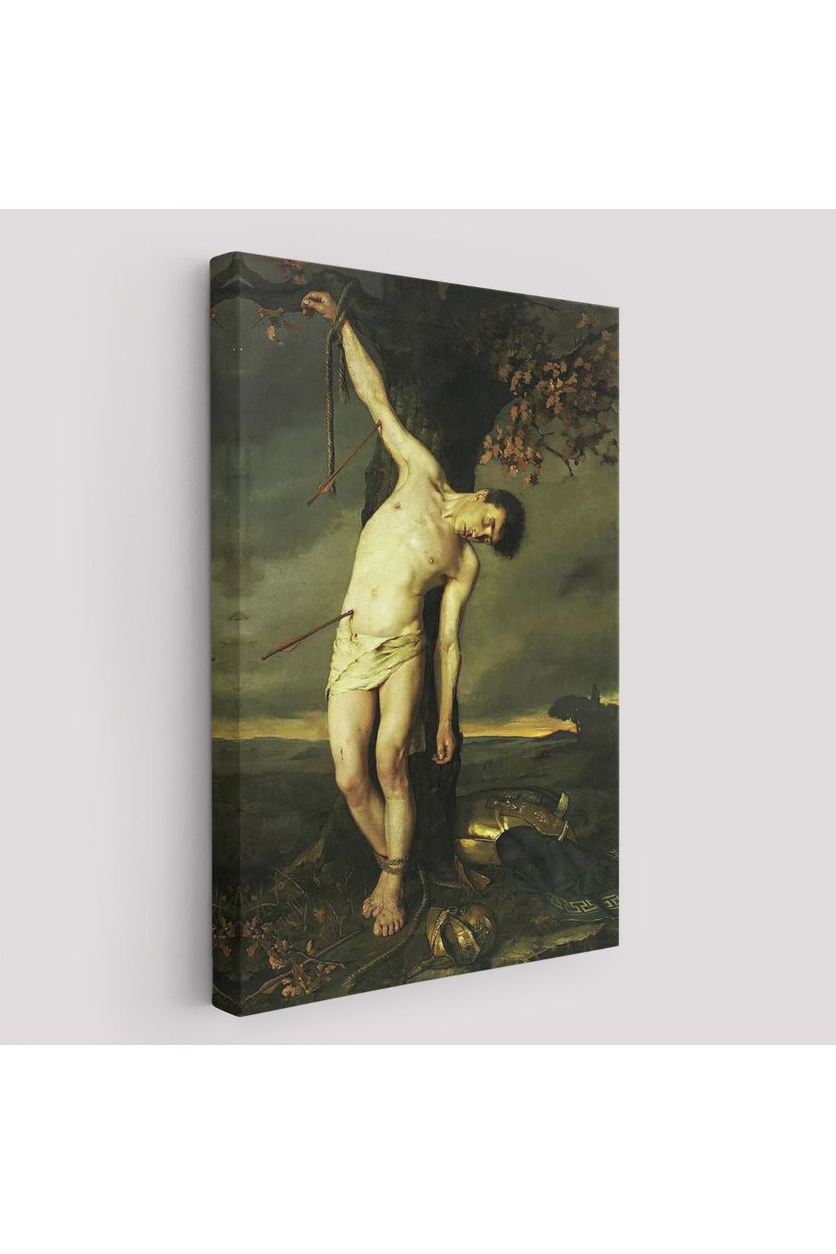 Dağ Manzarası Dekoratif Duvar Tablosu-6143