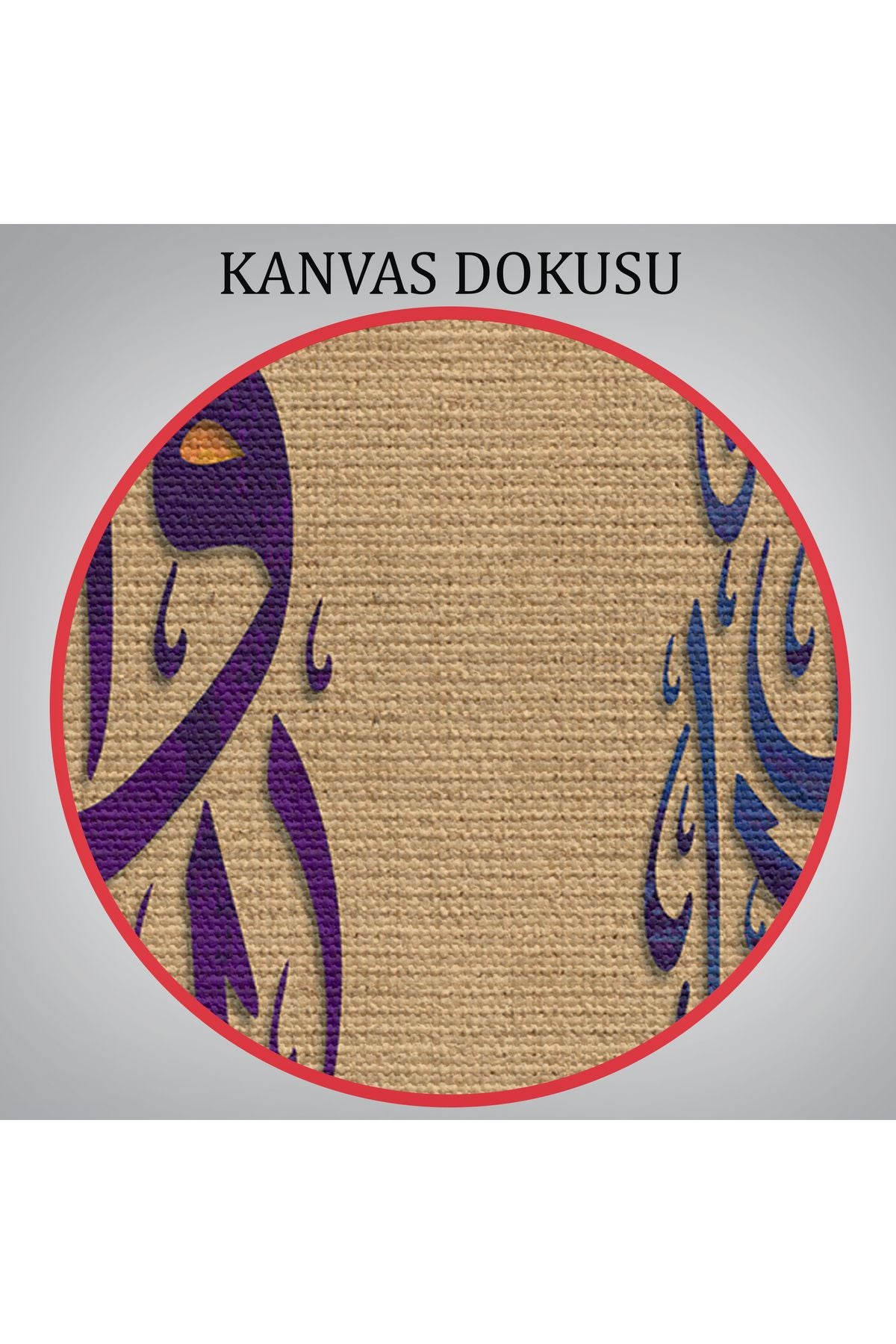 Ben İşimi Allah’a Havale Ediyorum.Allah, Kullarını Hakkıyla Görendir,Tablo-3355