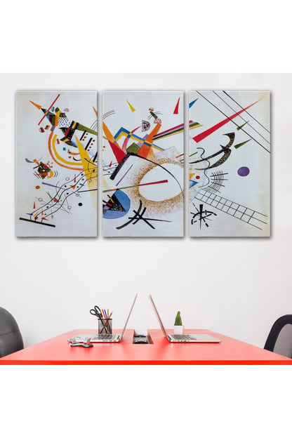 Renkli Gerçeküstü Dekoratif Duvar Tablosu-6615