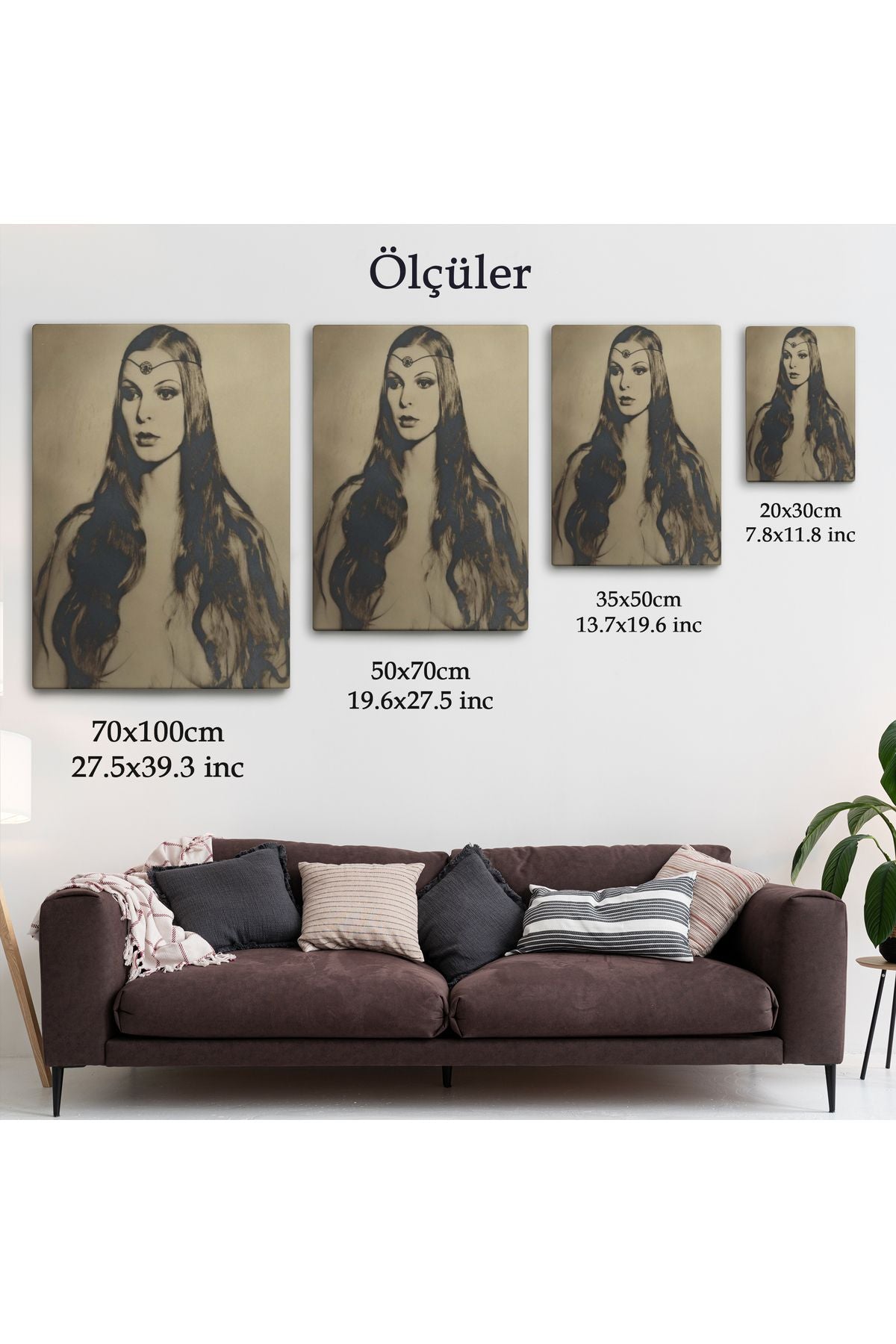 William Mortensen Circe Bir Sihir Tanrıçasıdır Kanvas Tablo-5262