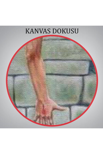 Kurtarıcı İsa ile Cennet Kanvas Tablo, Bizde Daha Büyük Bir Aşk Yoktur Kanvas Tablo-5224