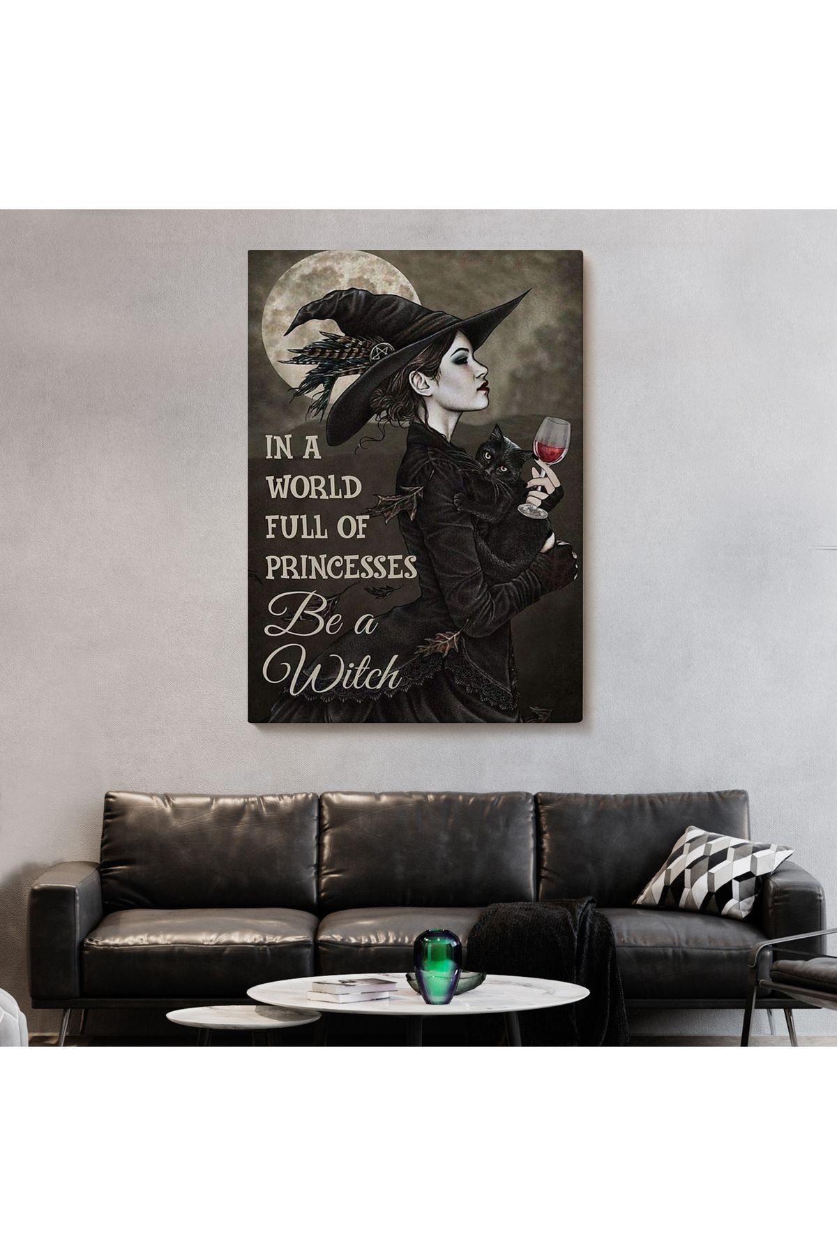 İn a World Full Of Princsses Be a Witch, Prensesle Dolu Bir Dünyada Cadı Ol Tablo-6176