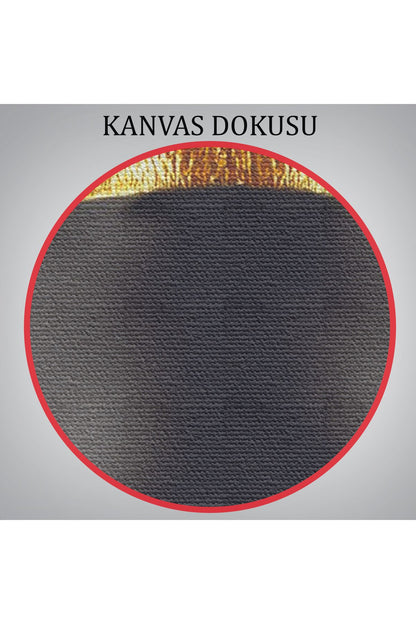 Kadın Yaylera Dekoratif Kanvas Tablo-4975