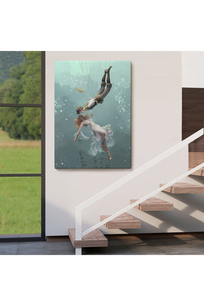 Kötü Kral Jude & Cardan, Denizler Altındaki Aşıklar Kanvas Tablo-5287