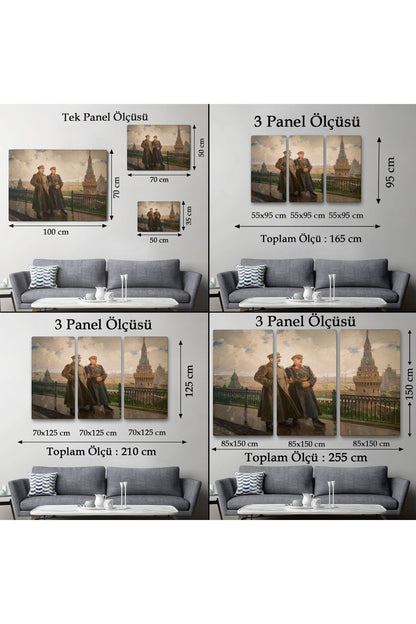 Kremlin'de Stalin ve Voroshilov Tablosu