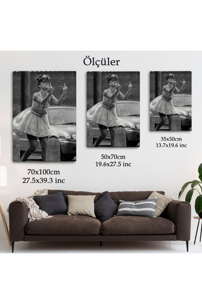 Beyonce Umrumda Değil Haraketi Duvar Tablosu-6033