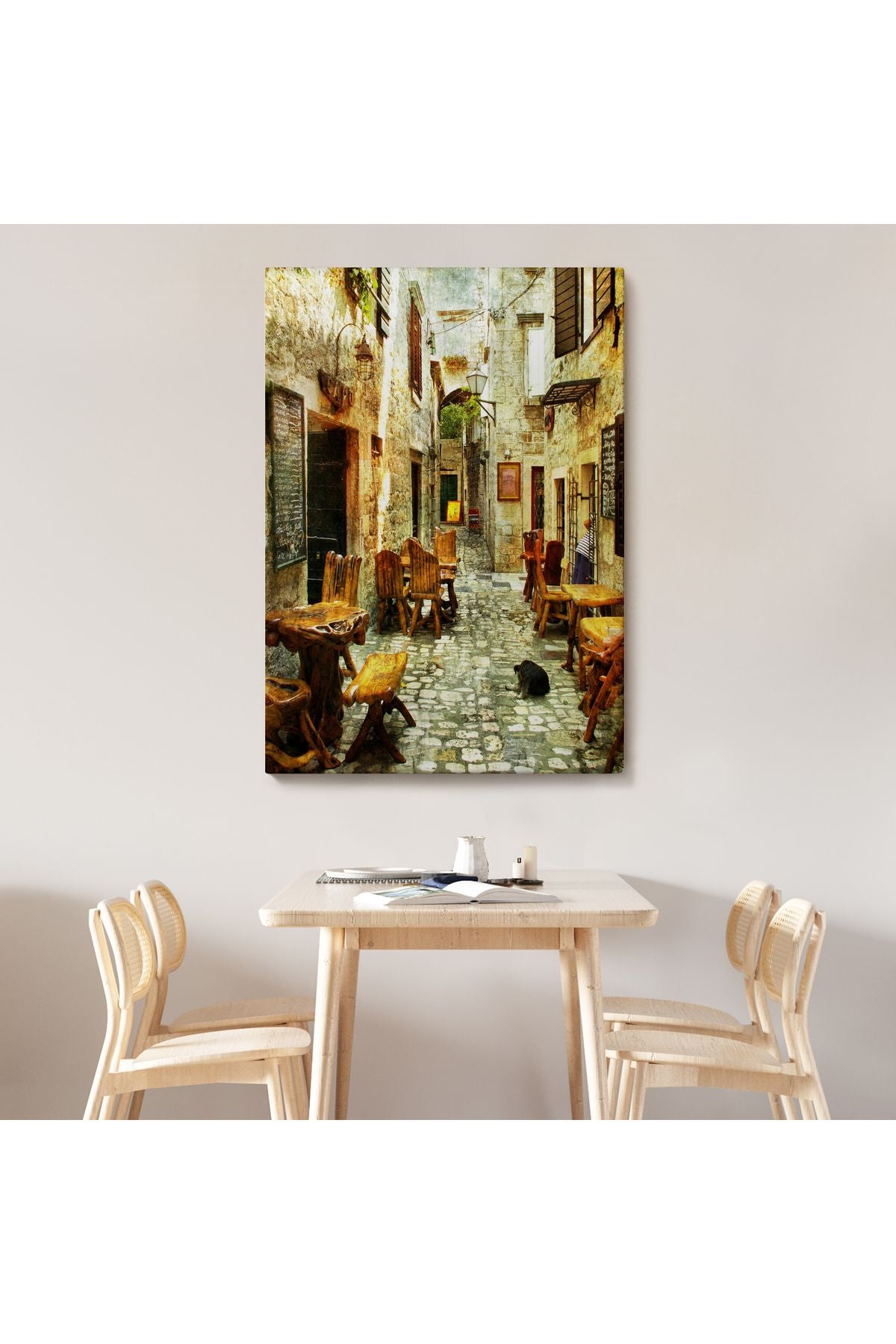 Güzel Sokak Tablosu - Beautiful Street-6406