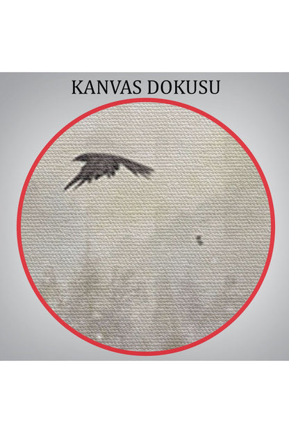 Süpürge ile Uçan Cadı, Cadılar Bayramı Hediyesi, Hallowen Tablo -6398