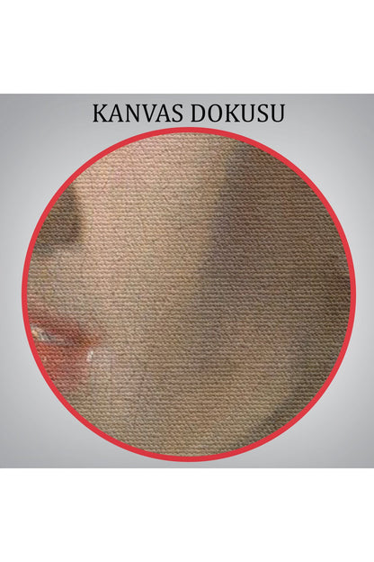 İnci Küpeli Kız Kanvas Tablo, Ressam Johannes Vermeer -4969