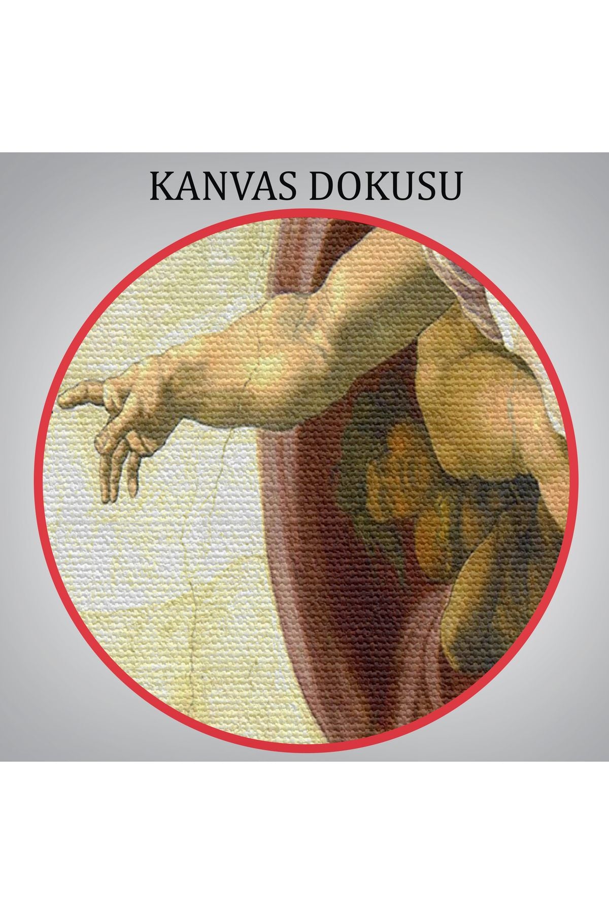Ademin Yaratılışı Tablosu - The Creation of Adam-6631