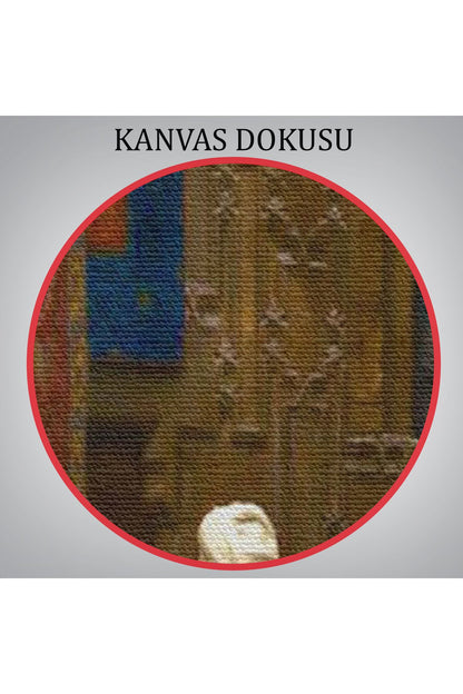 Osman Hamdi Bey'in Halı Tüccarı İsimli Eseri Kanvas Tablo-5123