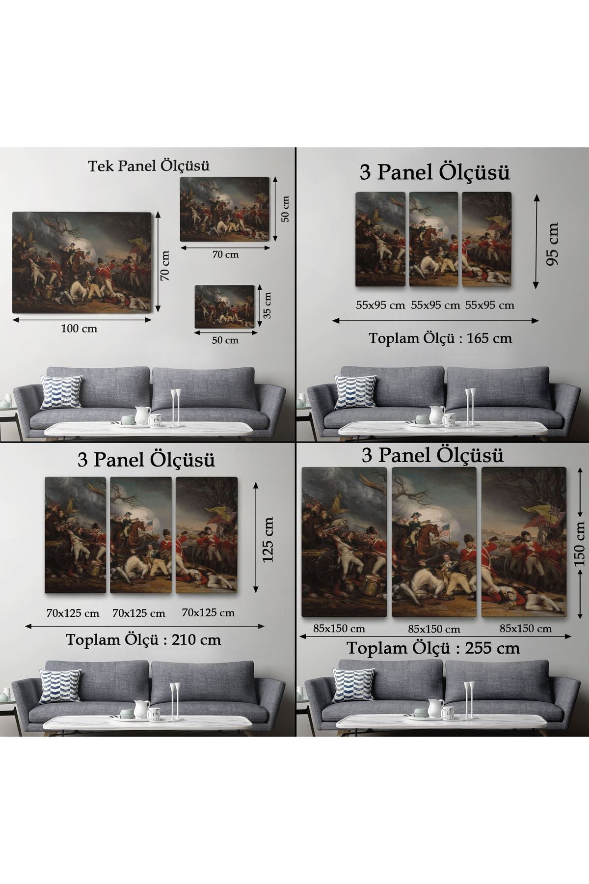 Princeton Savaşı'nda General Mercer'in Ölümü Tablo- -6548