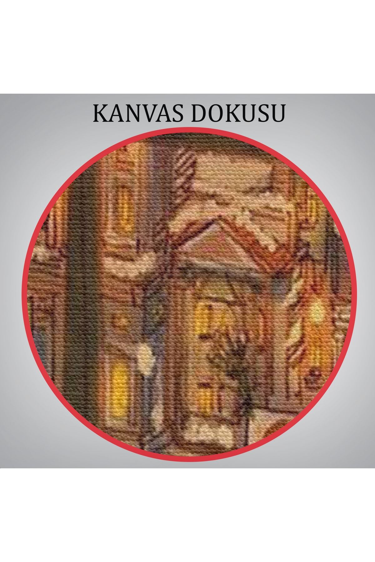 mstseri001 Cam Önünde Kar Keyfi Duvar Tablosu-6336