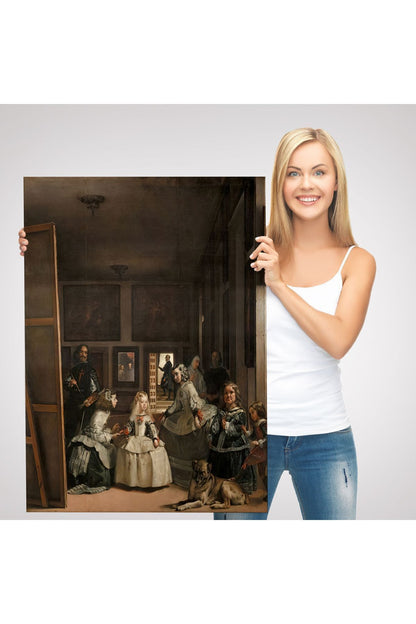 Özel Tasarım, Dekortif BaskıLas Meninas-Diego Velázquez Klasik Sanat Kanvas Tablo-5243