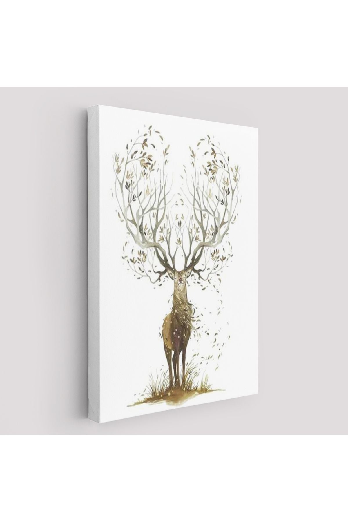 emn seri001 Yaprak Boynuzlu Geyik Tablosu-6133
