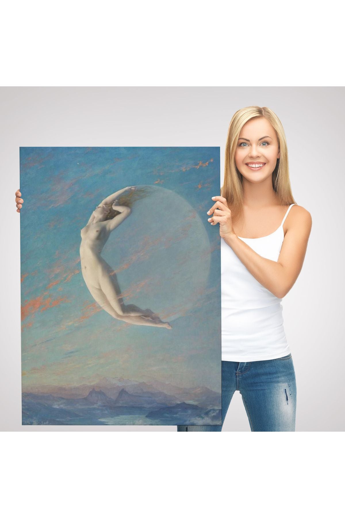 Fransız Ressam Albert Aublet’in “Selene” Adlı Tablosu-6345