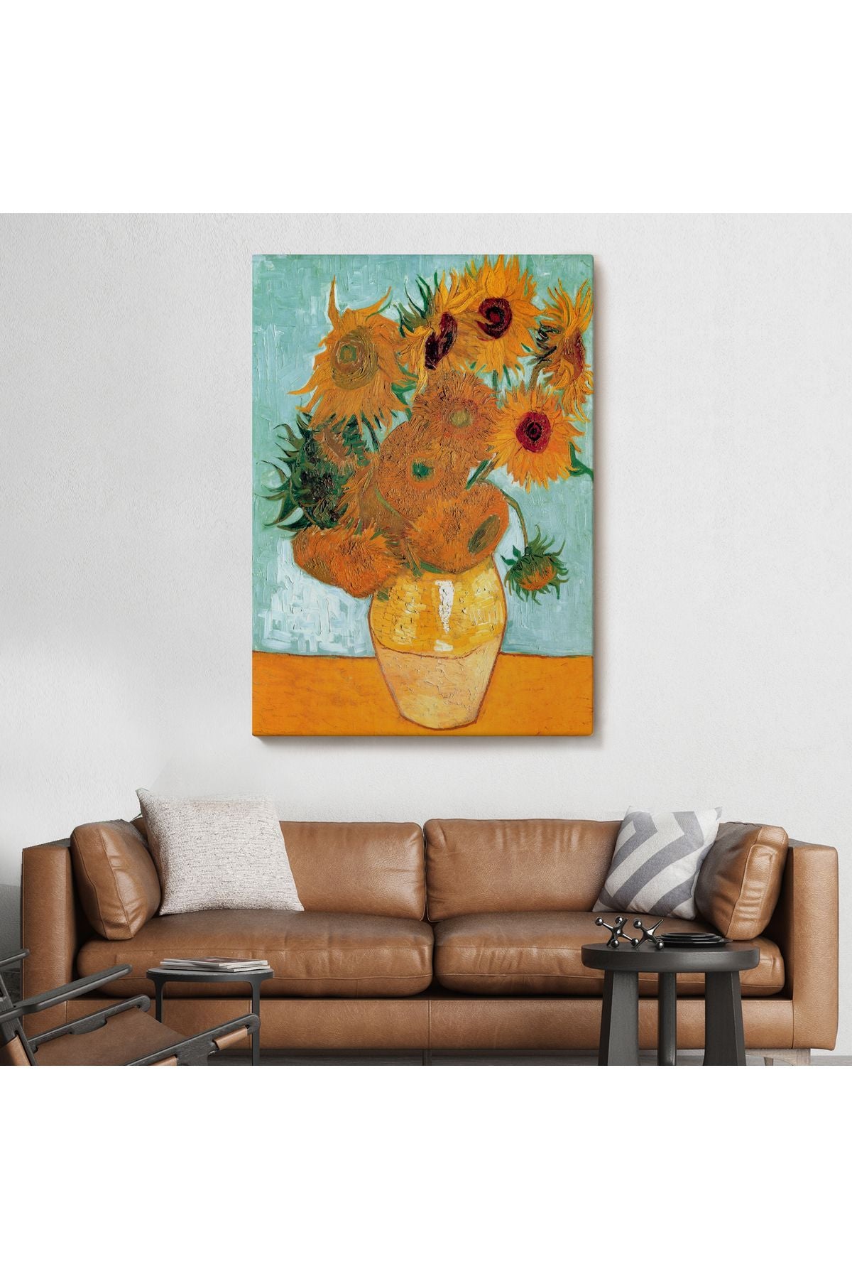 Vincent Van Gogh Ayçiçeği Tablosu-6437