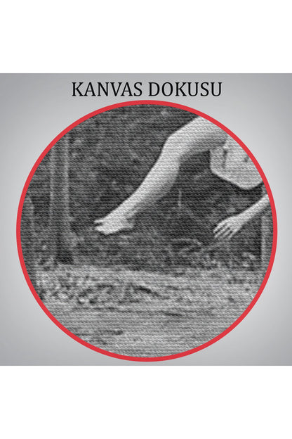 Yerden Yükselen Büyücü Kadın Tablosu-6575