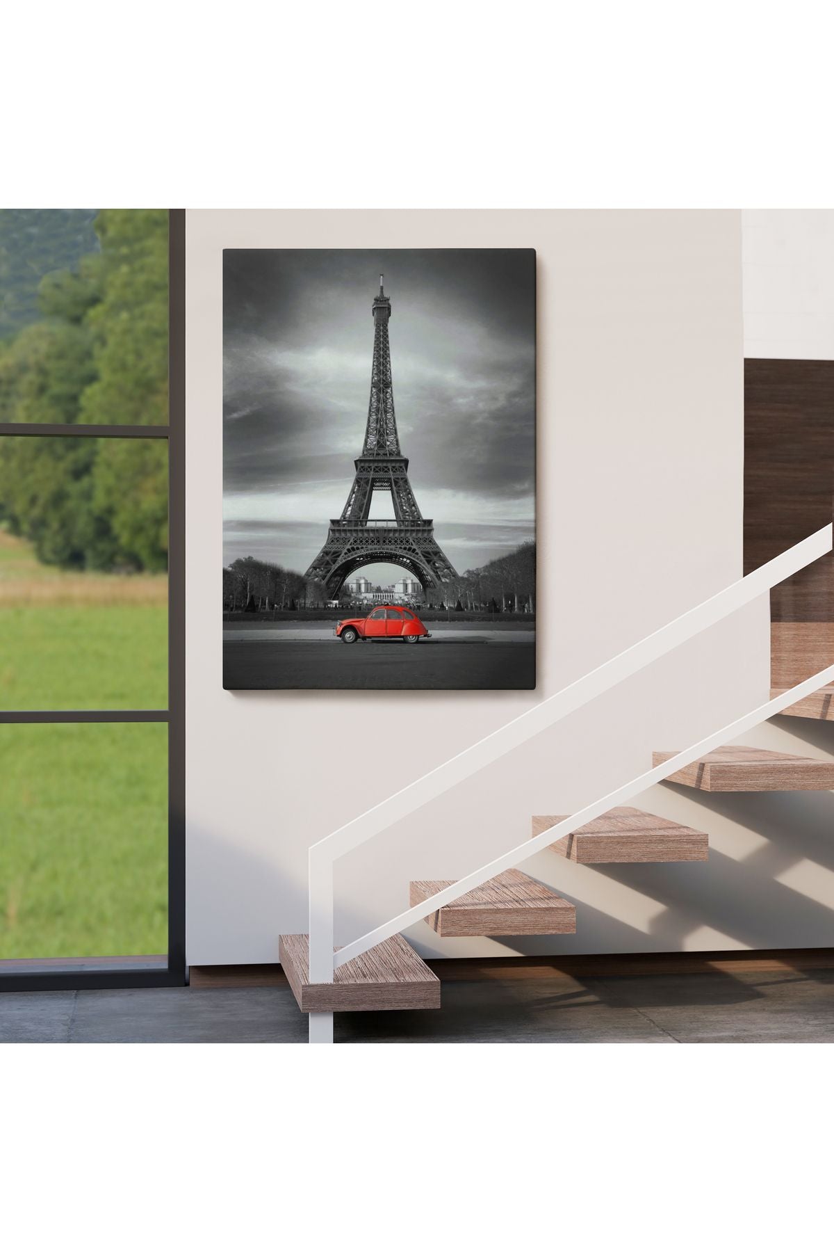 Fransa Paris Eyfel Kulesi Duvar Tablosu-6444