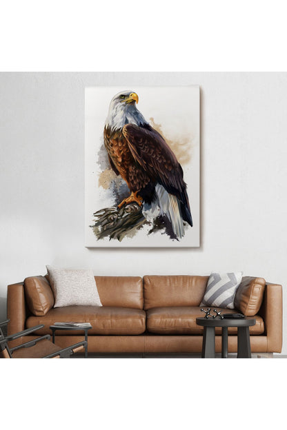 Kartal Dekoratif Kanvas Tablo-5961