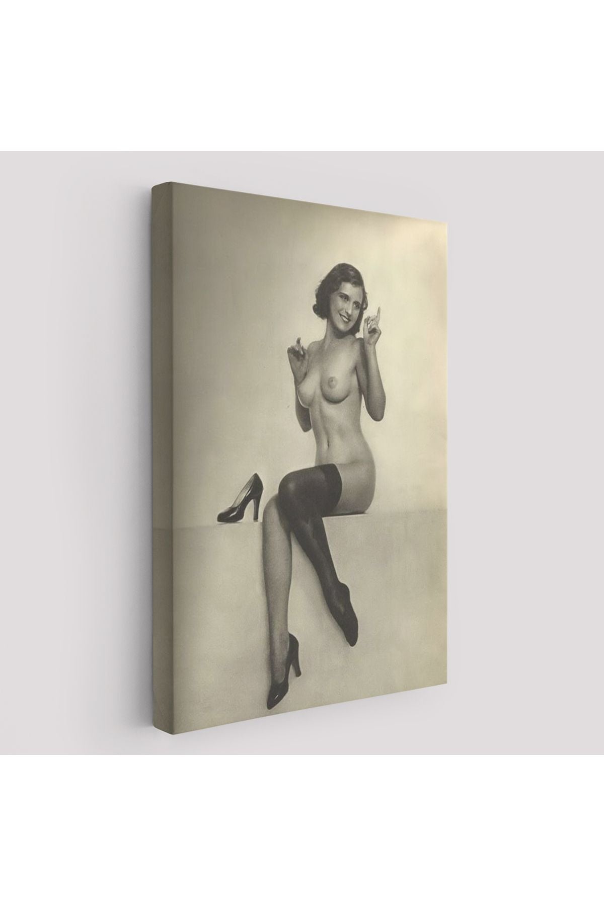 William Mortensen Tarafından Külkedisi Kanvas Tablo-5261