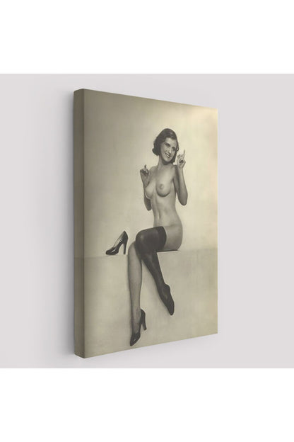 William Mortensen Tarafından Külkedisi Kanvas Tablo-5261