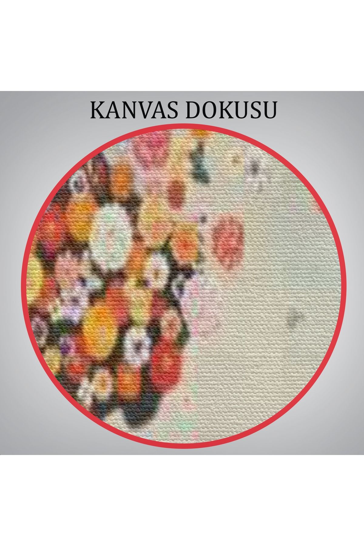 YB Yerden Yükselen Çiçek Kıyafetli Kadın Tablosu-6281