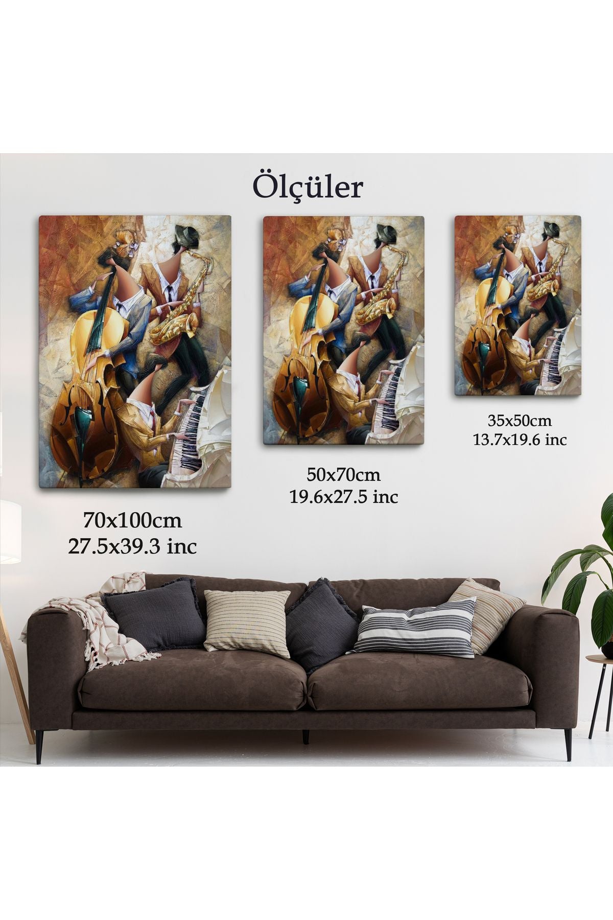 Sürreal Müzik Grubu Duvar Tablosu-6498