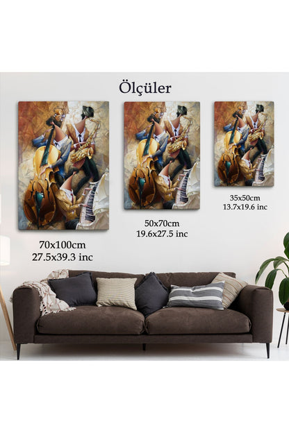 Sürreal Müzik Grubu Duvar Tablosu-6498