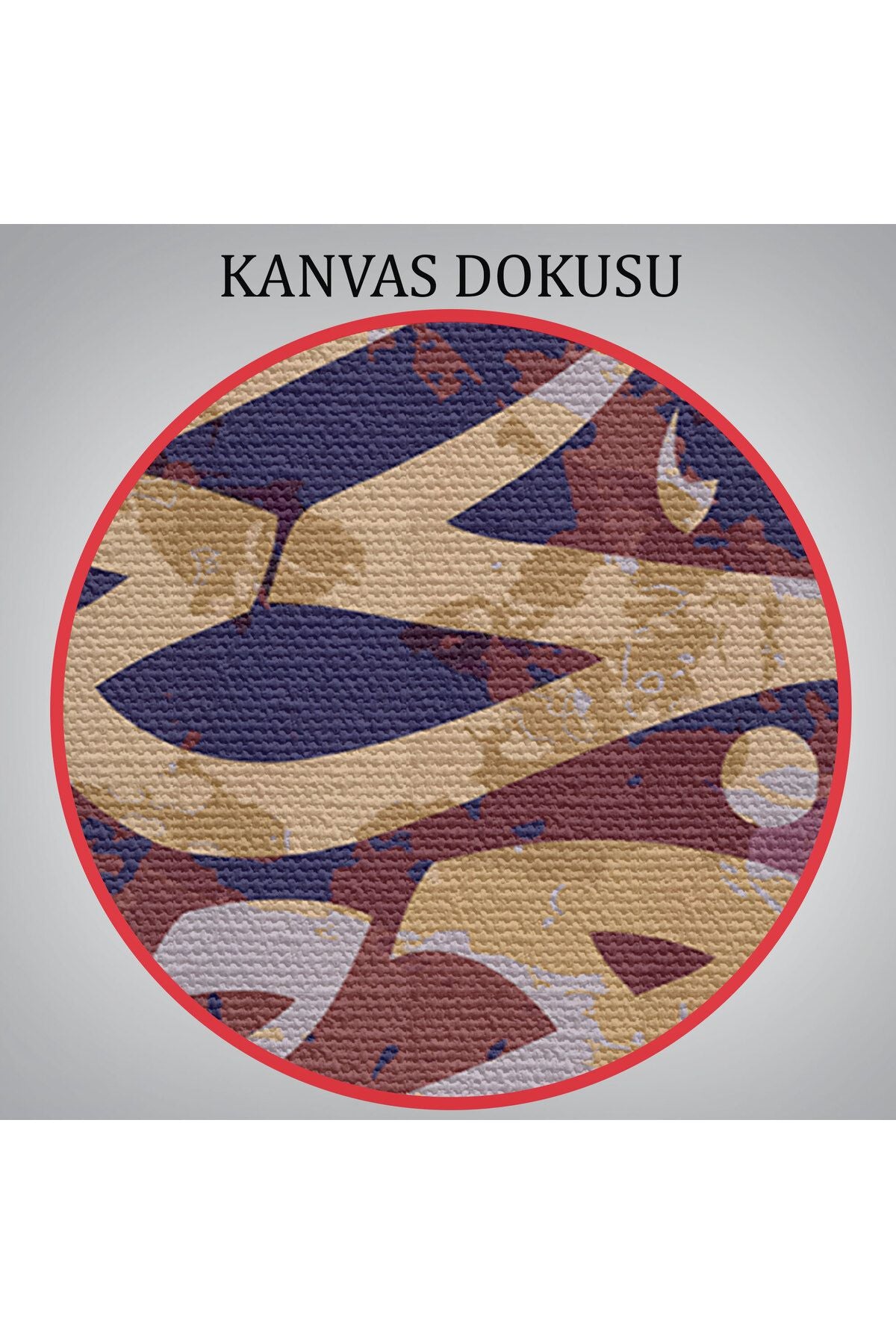 Muhakkak Her Güçlükle Beraber Bir Kolaylık Vardır (İnşirah Suresi 5.Ayet) Yazılı Kanvas Tablo -3324