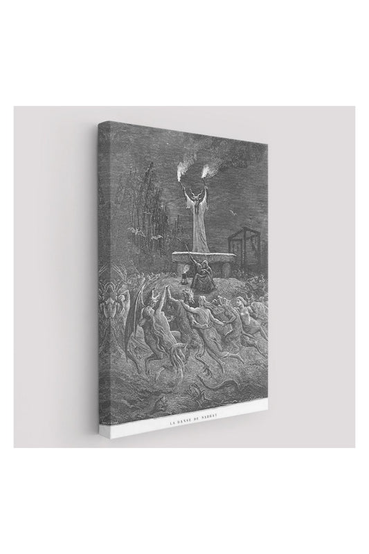 Kanvas Tablo, Duvar Dekoru, Şabat Dansı Eseri Gustave Dore 6174 BUNGKNV