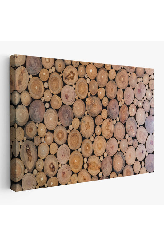 Odun Kütükler Kanvas Tablo-5078