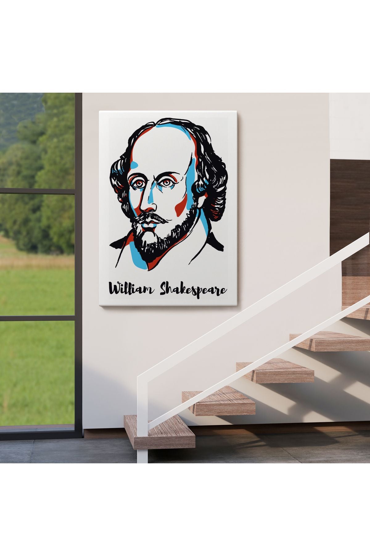 William Shakespeare Dekoratif Kanvas Tablo-5968