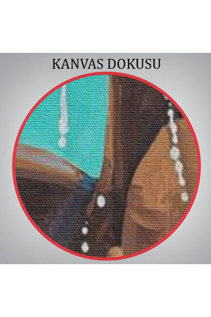 Süt İçen Sexi Kadın Dekoratif Duvar Tablosu-6232