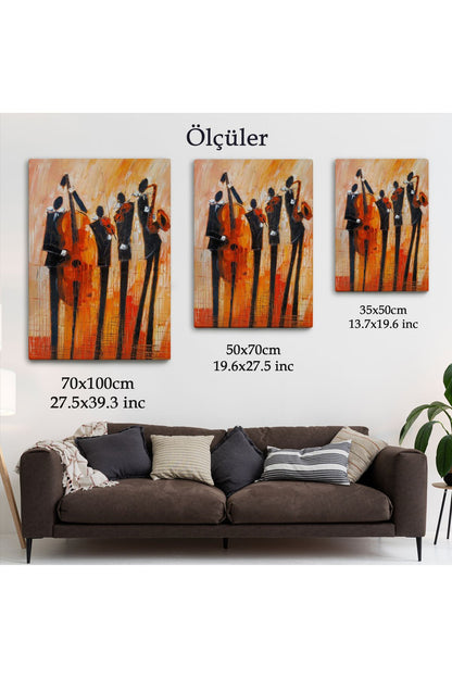 Sürreal Müzik Grubu Duvar Tablosu-6497