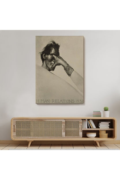 YB İnsan İlişkileri William Mortensen Kanvas Tablo-5297