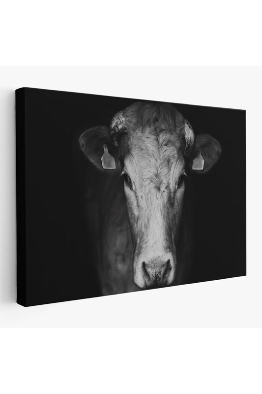 İnek Dekoratif Kanvas Tablo 1137