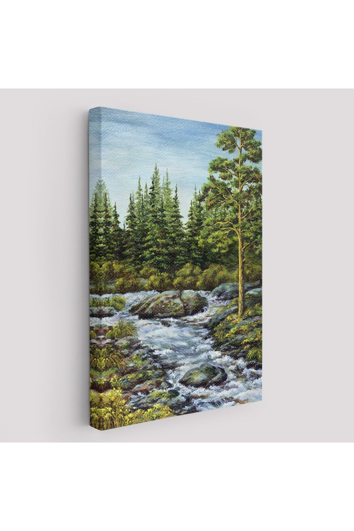 Ormandan Akan Akarsu Tablo-5973