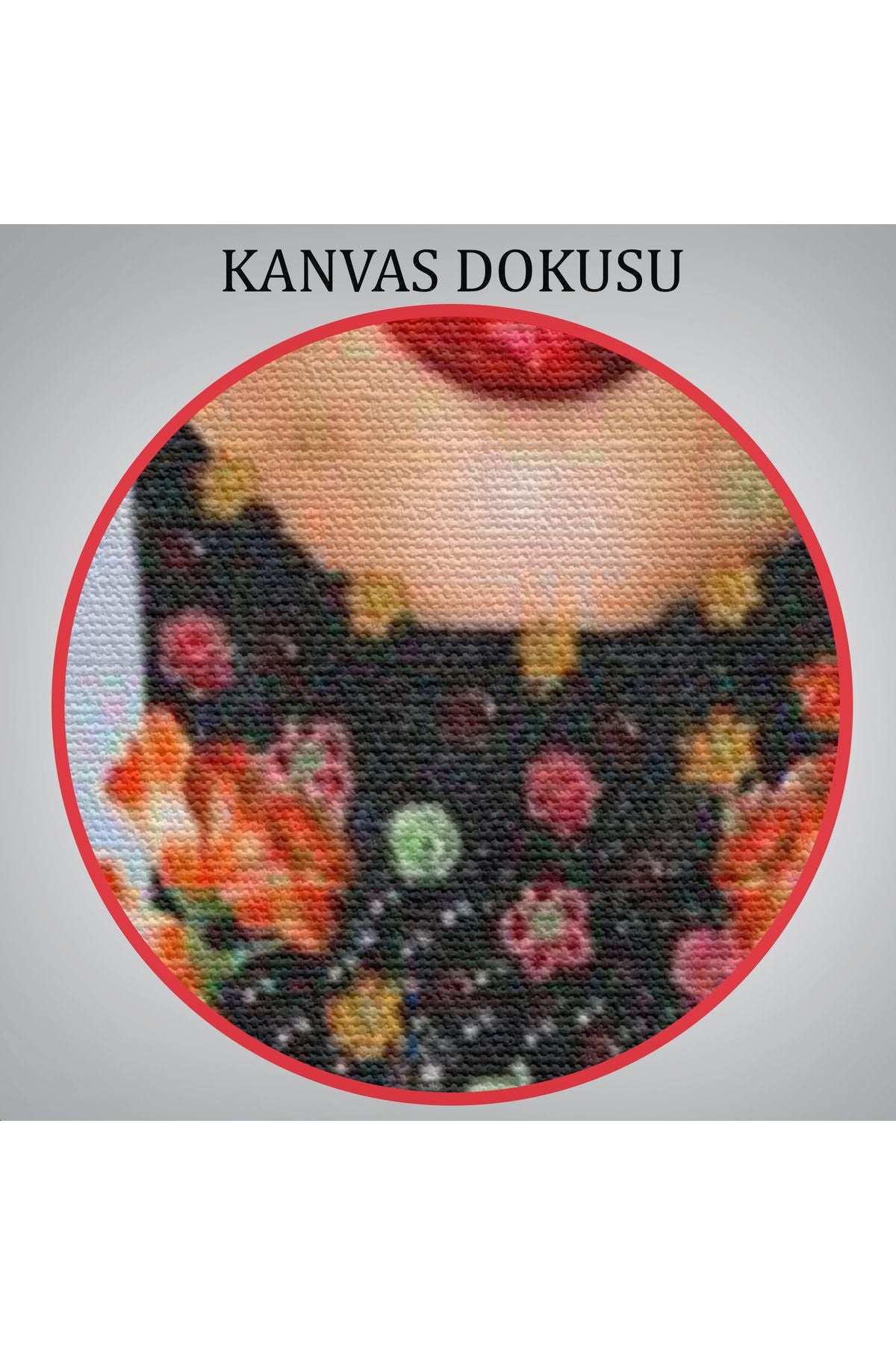 Çiçek ve Kadın Temalı Dekoratif Duvar Tablosu-6338