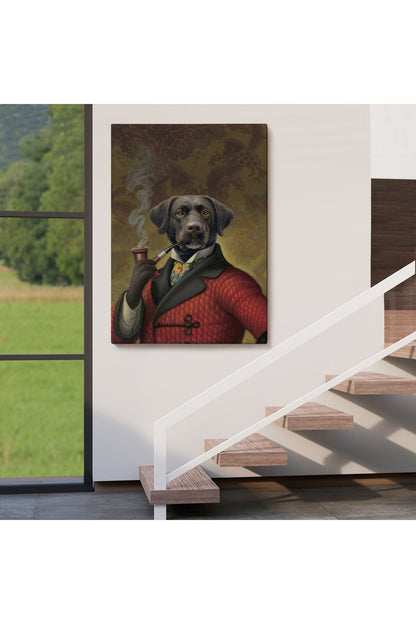 Pipo İçin Köpek Duvar Tablosu-6032